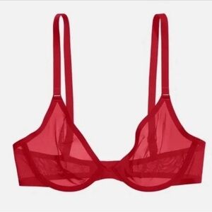 CUUP The Plunge Mesh Bra